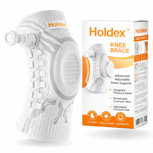 Holdex™ knestøtte i hvit med produkteske