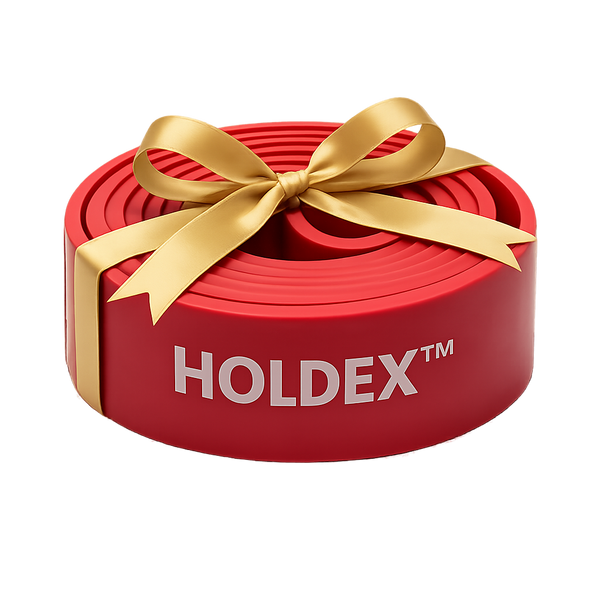 Holdex™ rehab-bånd i rødt